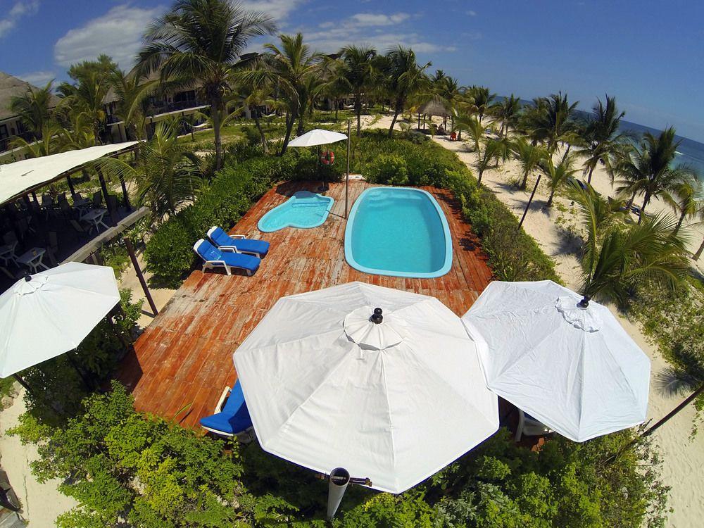 Hotel Cabana Los Lirios Tulum Kültér fotó