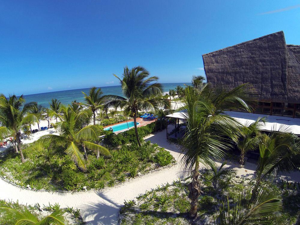 Hotel Cabana Los Lirios Tulum Kültér fotó