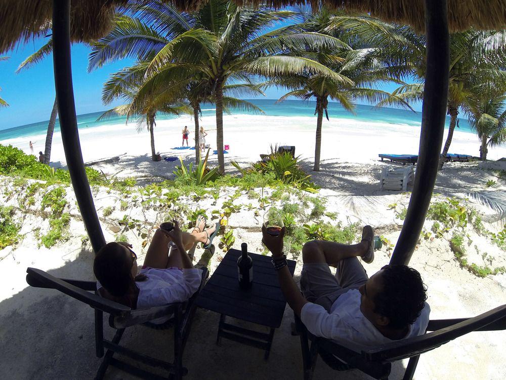 Hotel Cabana Los Lirios Tulum Kültér fotó