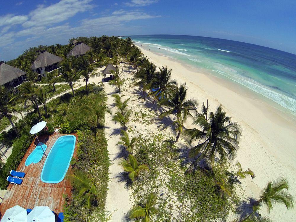 Hotel Cabana Los Lirios Tulum Kültér fotó