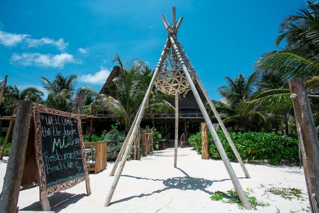 Hotel Cabana Los Lirios Tulum Kültér fotó