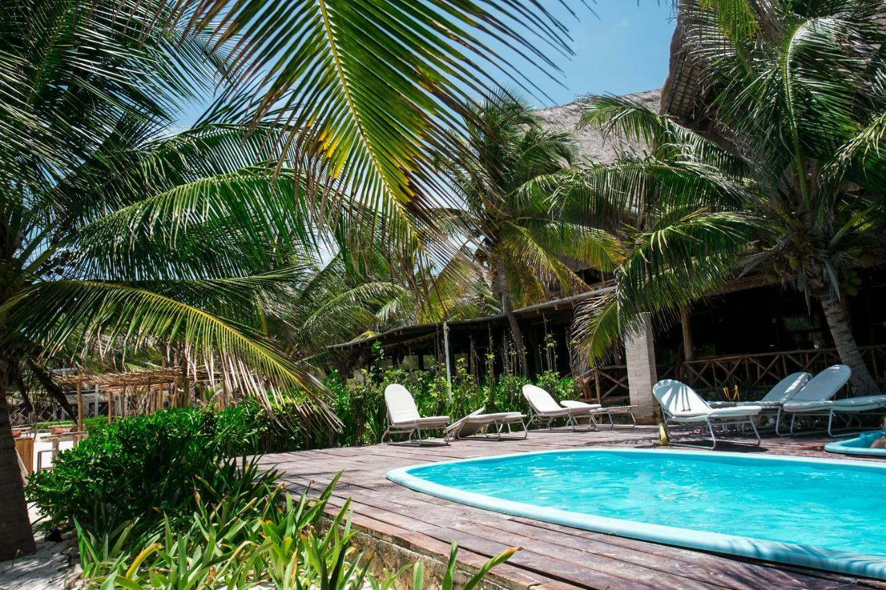 Hotel Cabana Los Lirios Tulum Kültér fotó