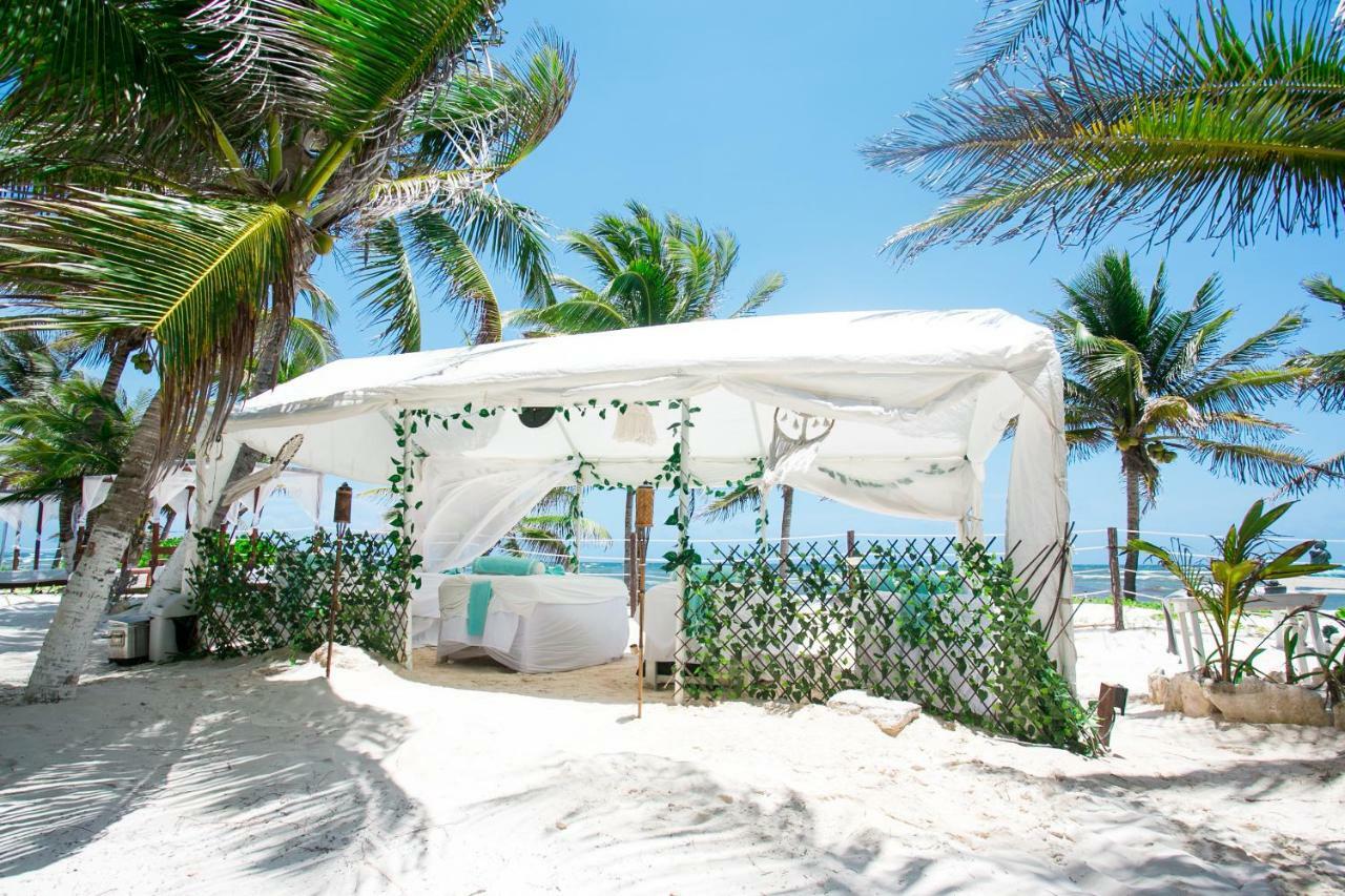 Hotel Cabana Los Lirios Tulum Kültér fotó