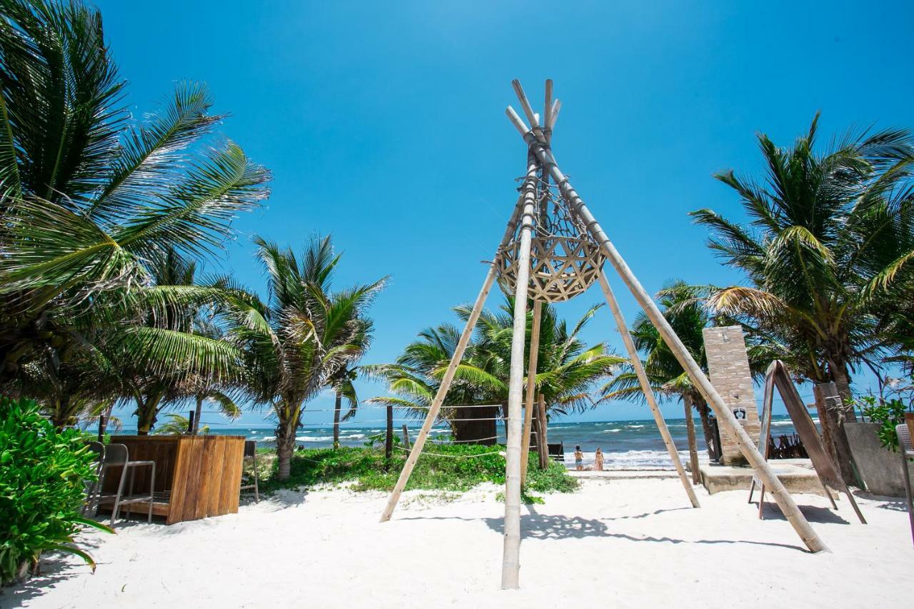 Hotel Cabana Los Lirios Tulum Kültér fotó