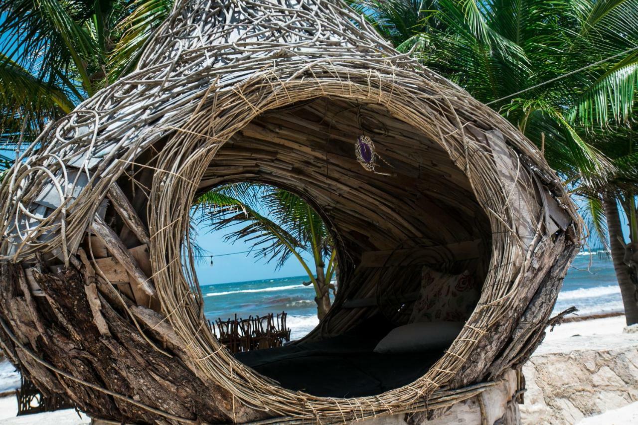 Hotel Cabana Los Lirios Tulum Kültér fotó